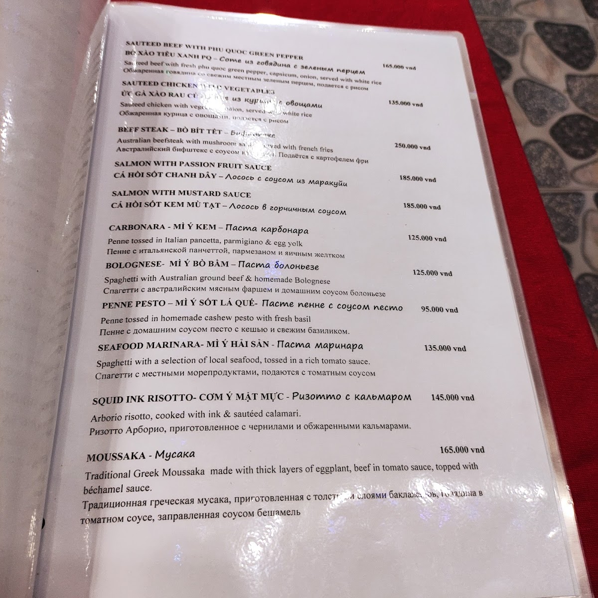Menu Restaurant Eat Pray Love Phu Quoc-4
